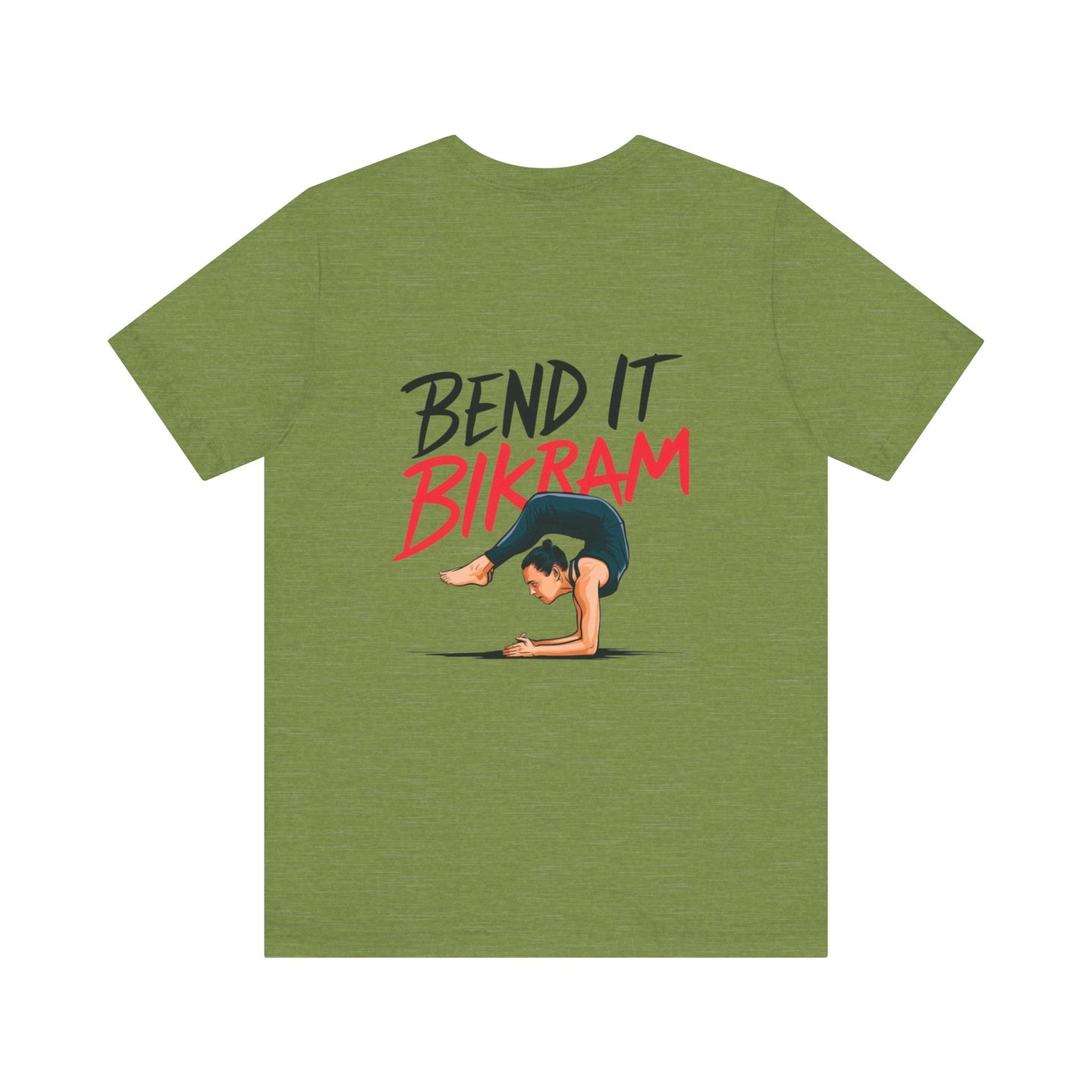 Yoga Tee "Bend It Like Bikram"